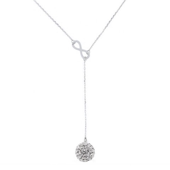 Golden Moon/Swarovski Jewelry - 🌺HP🌺NEW Infinity Pendant Necklace Swarovski…